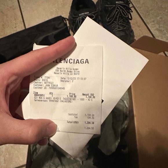 Balenciaga tracks - Picture 1 of 3